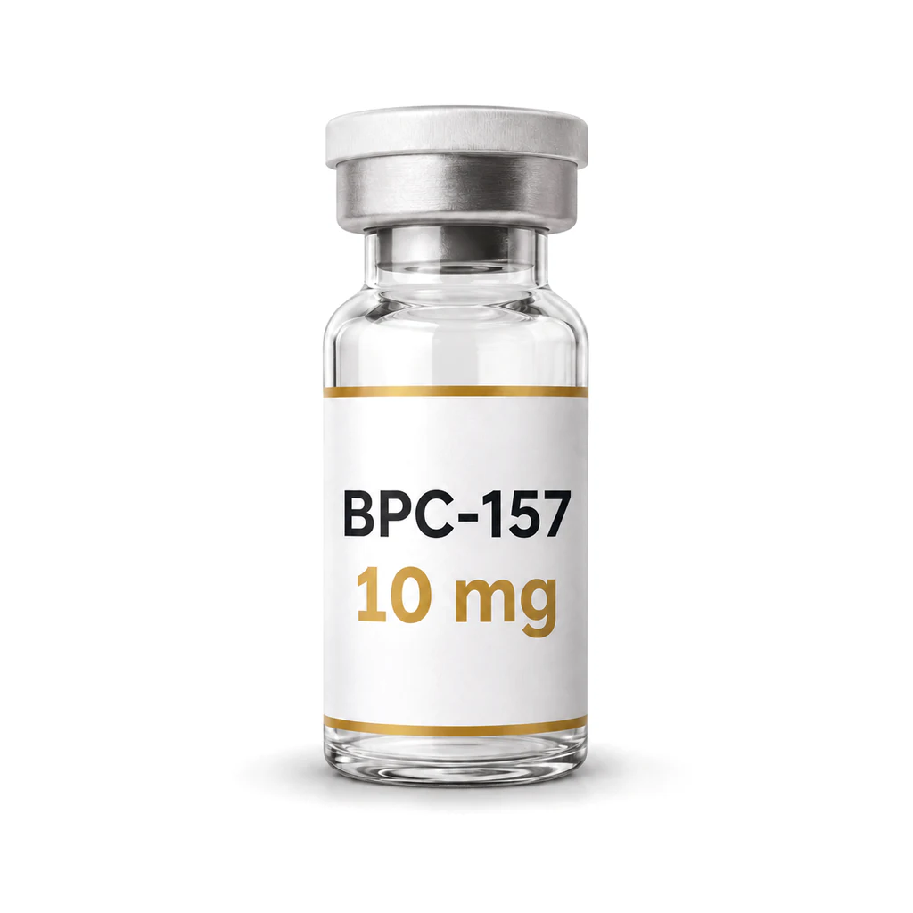 BPC-157 10mg research peptide vial