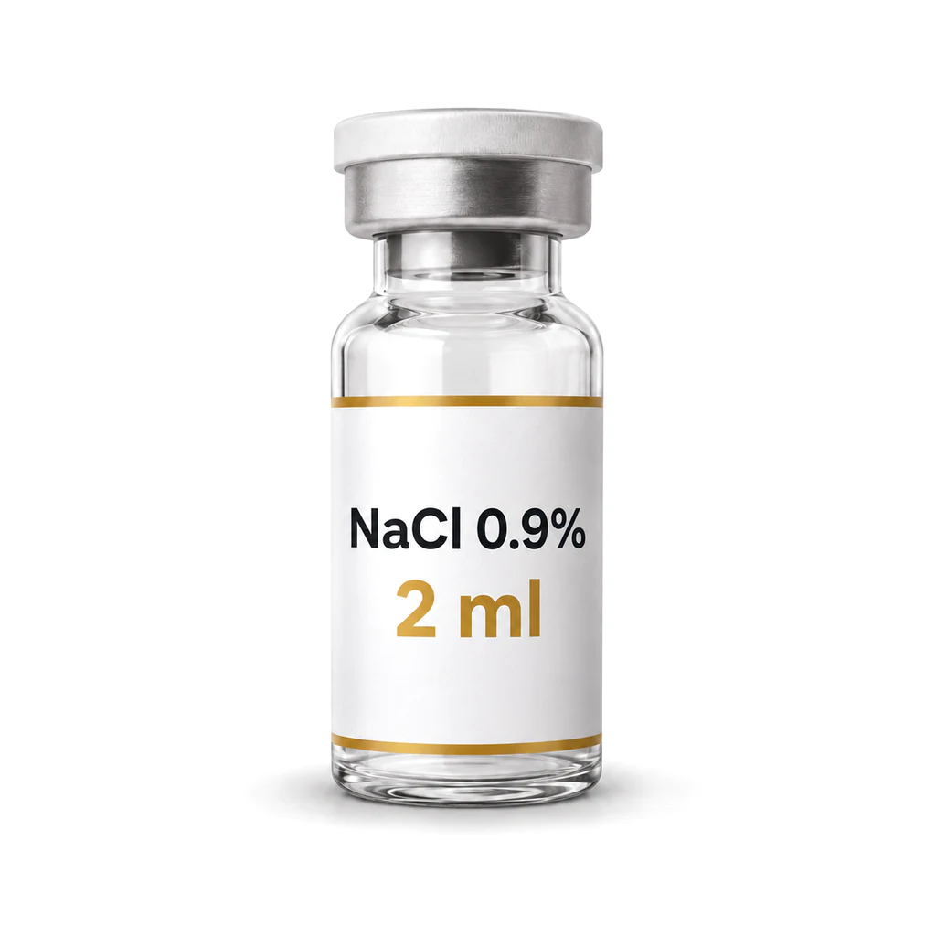 Bacteriostatic water NaCl 0.9% 2ml vial