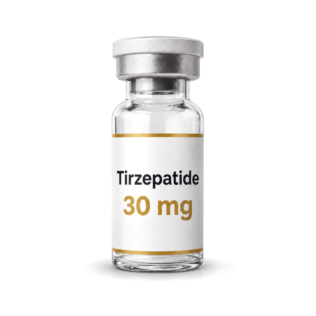 Tirzepatide 30mg high-dose research peptide vial