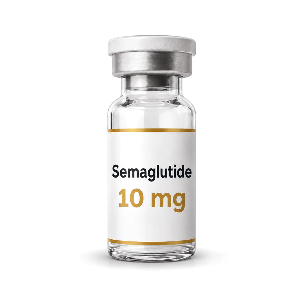 Semaglutide 10mg research peptide vial